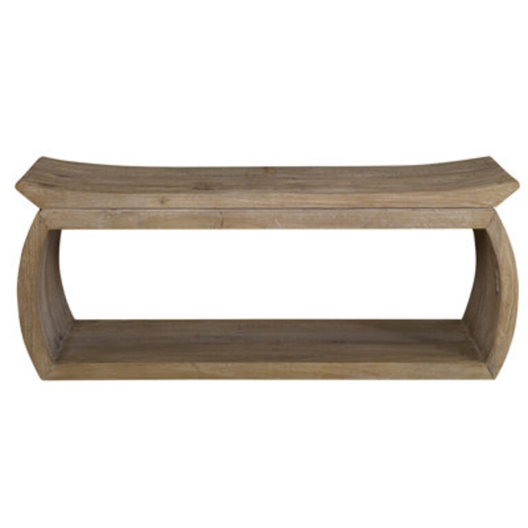 Lera Solid Wood Accent Stool