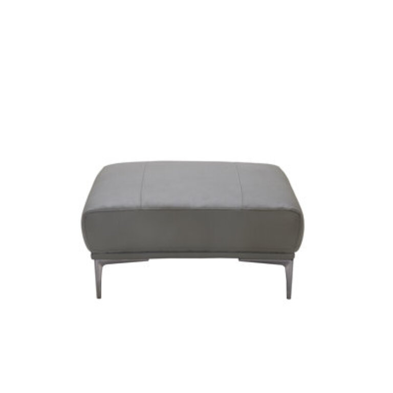 Rory Leather Ottoman