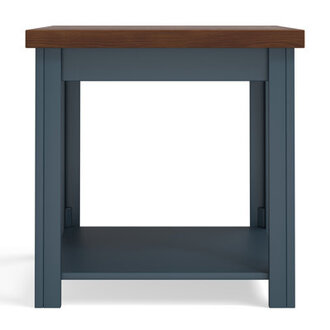 Brixham 24 inch Side Table No Assembly Required Two-Tone Finish