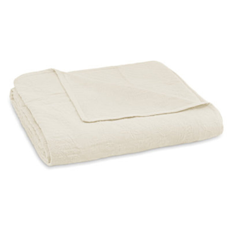 King Charles Matelasse Cotton Traditional Coverlet  Bedspread