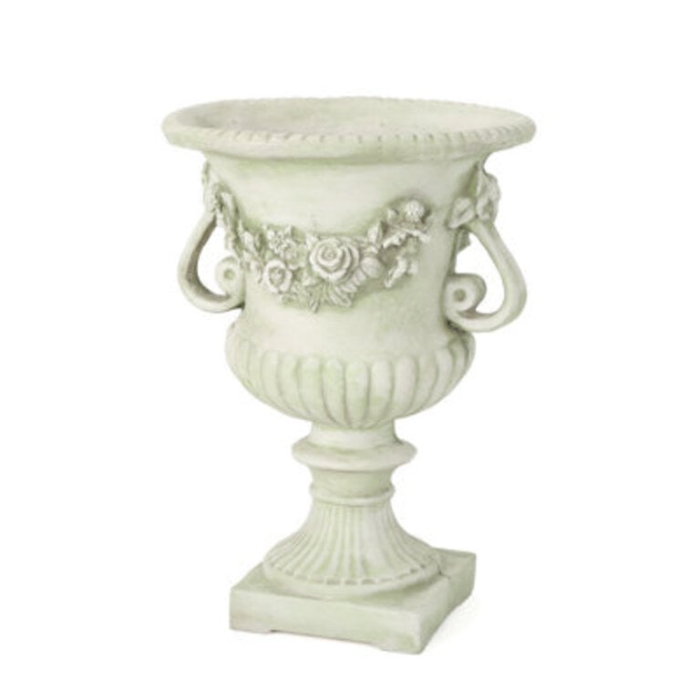 Geffrey Lightweight Concrete Urn Planter