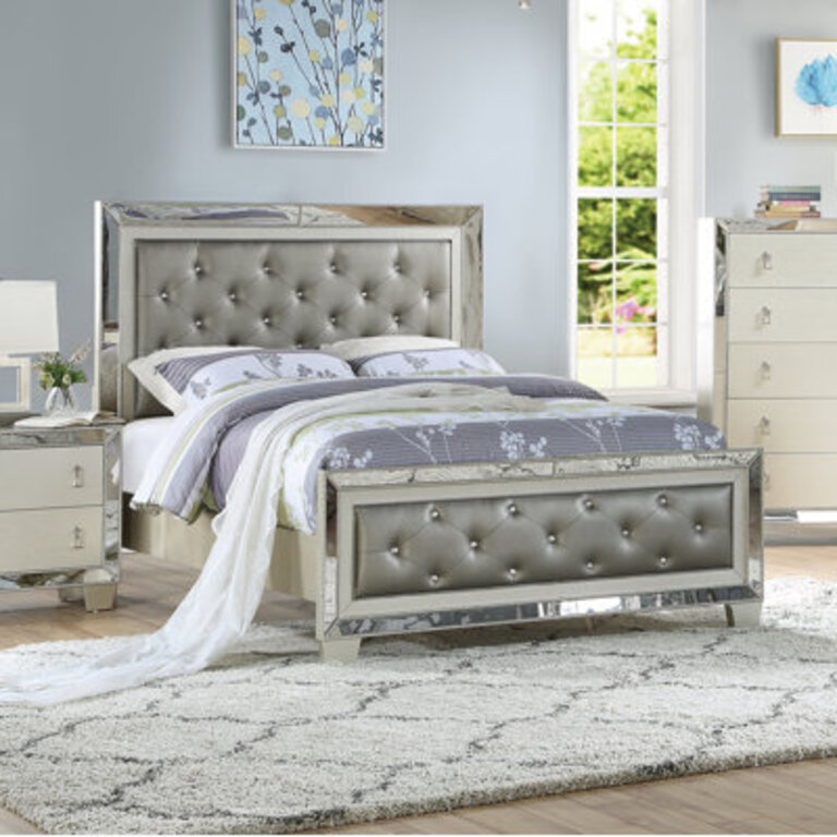 Barret Tufted Low Profile Standard Bed