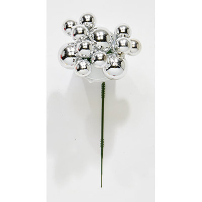 Mixed Ball x12 Christmas Pick