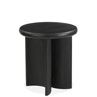 Nanette Solid Wood Pedestal End Table