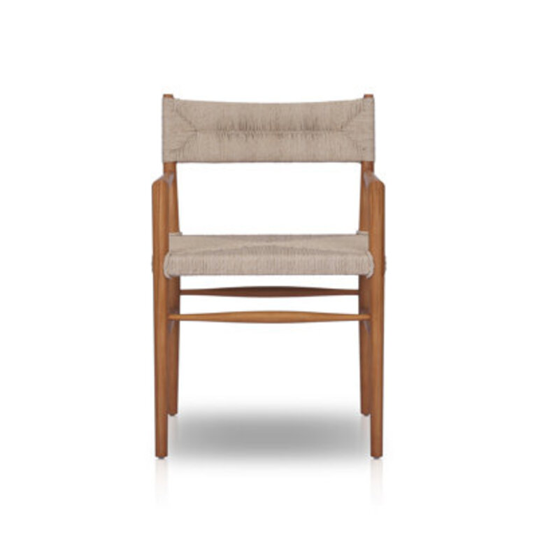 Ronaldo Teak Patio Dining Armchair