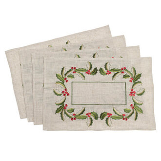 Holly Holiday 20 Placemat