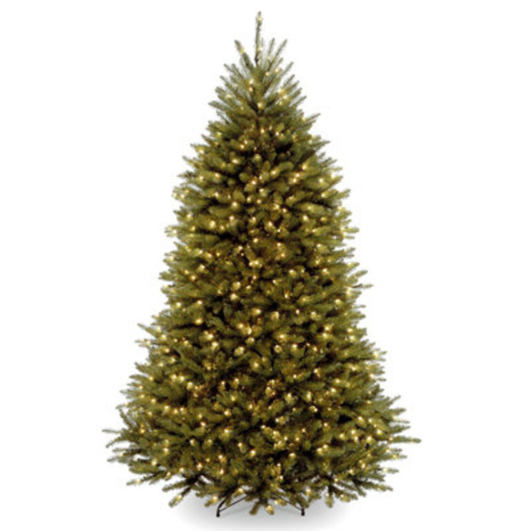 Dunhill Fir Tree with Clear Lights