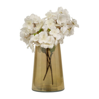 Glass Vase Glass Sleek Contemporary Silhouette with Modern Tapered Design and Smooth Minimalist Form for Decorative Display