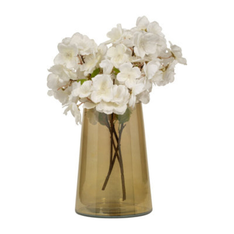 Glass Vase Glass Sleek Contemporary Silhouette with Modern Tapered Design and Smooth Minimalist Form for Decorative Display