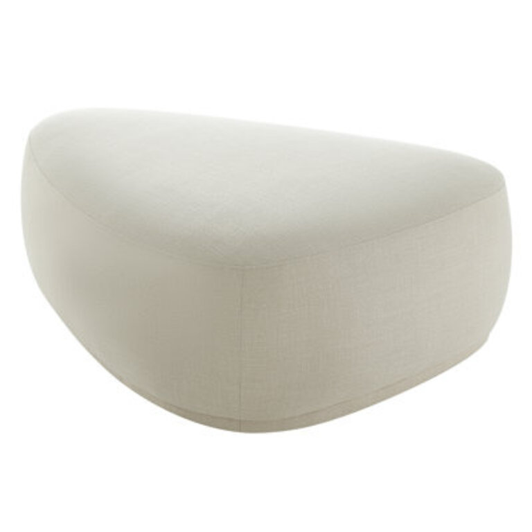 Adna 44 Triangular Upholstered Ottoman