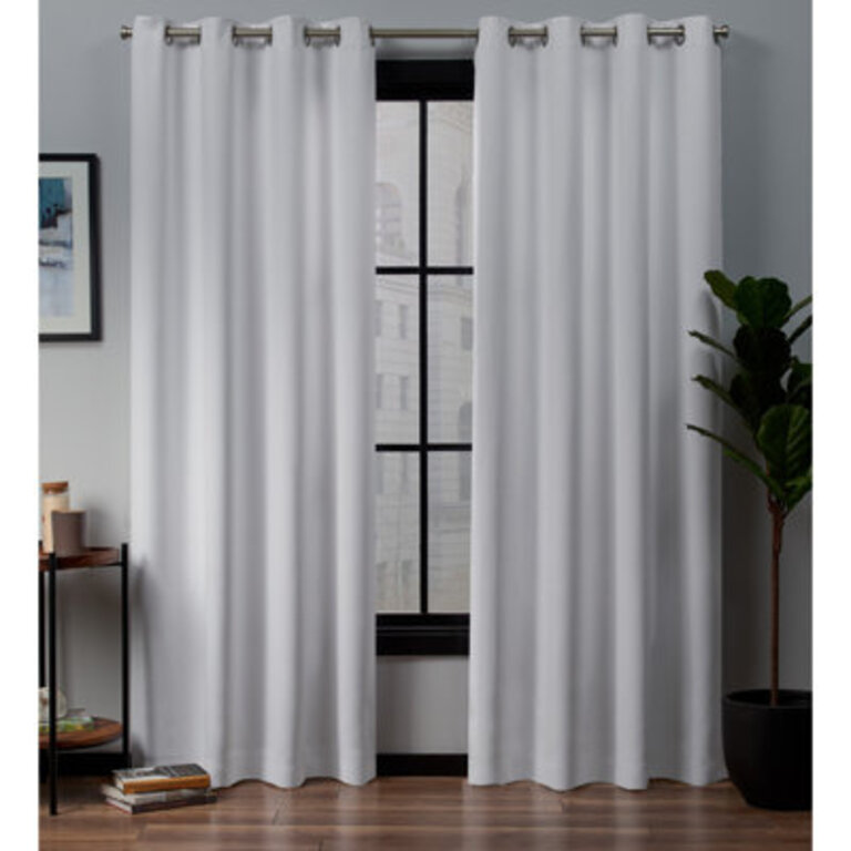 Kennith Sateen Room Darkening Curtain Pair