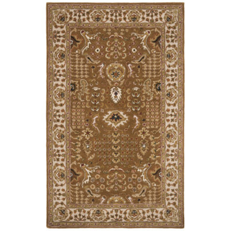 Chattooga Oriental Hand-Tufted Wool Gold Area Rug