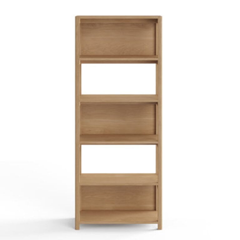 Versa 77 H x 315 W Solid Wood Standard Bookcase