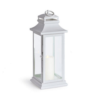 Moira Stainless Steel Tabletop Lantern