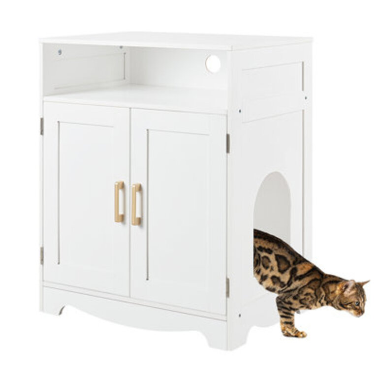 Wood Litter Box Enclosure