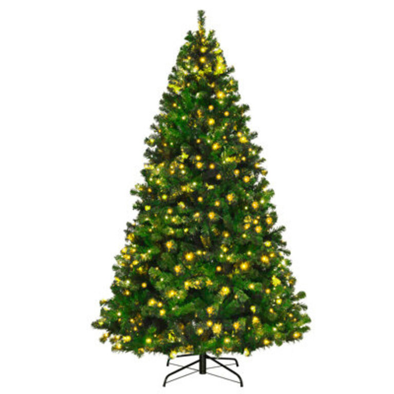 Lighted Artificial Christmas Tree with Lights Eight Light Sequences
