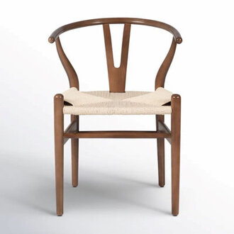 Wyn Woven Solid Wood Dining Chair
