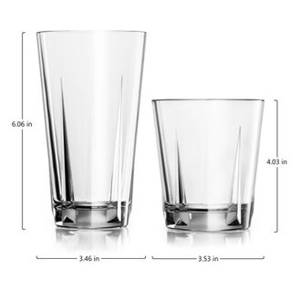 Libbey Monterrey 8-Piece Tumbler And Rocks Glass Set