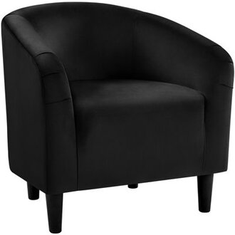 Robeson 28 Wide Velvet Barrel Chair