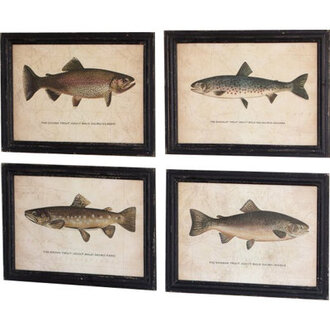 Brier Trout Prints Under - Picture Frame Graphic Art Print