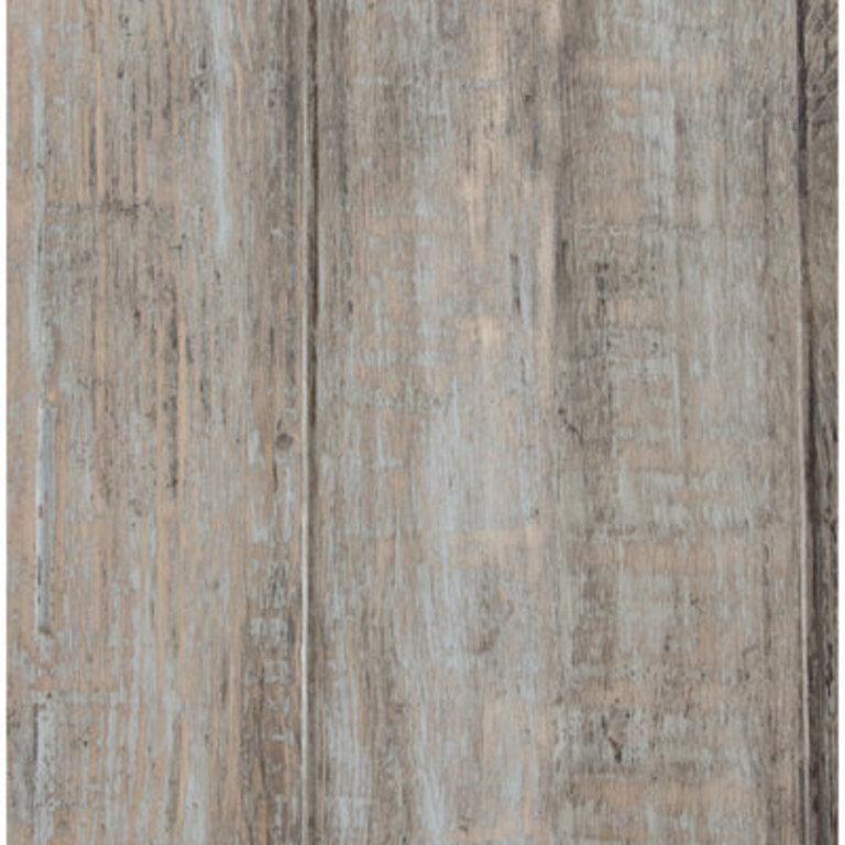 Ray 83 Inch Reclaimed Pine Wood Dining Table Turned Baluster Legs Beige