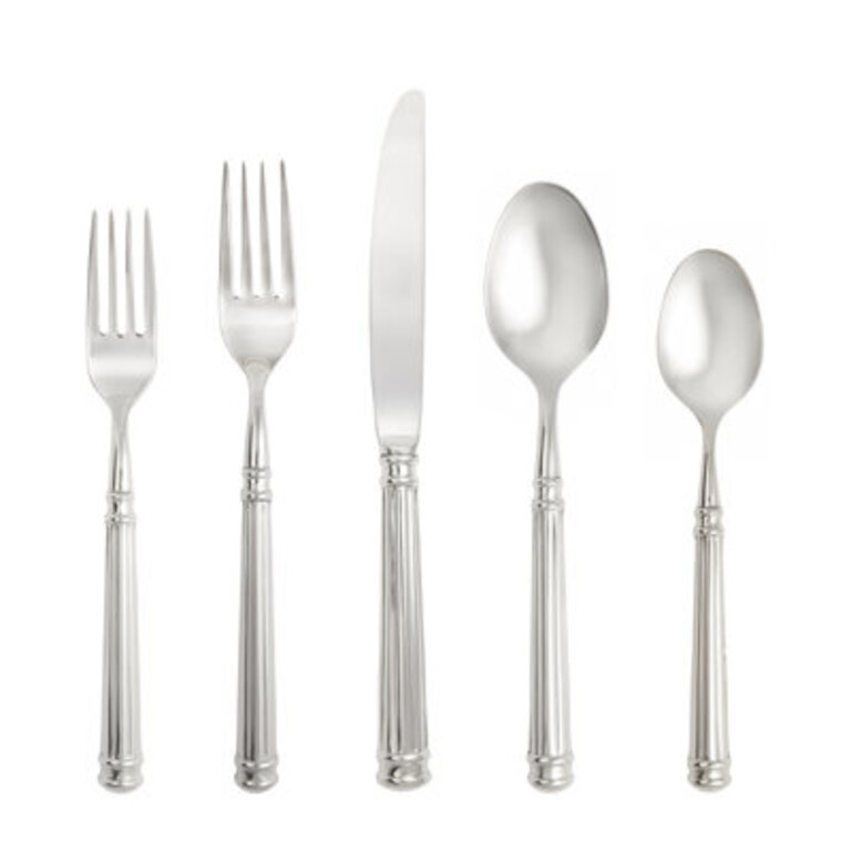Nyssa 20 Piece 1810 Stainless Steel Flatware Set Service for 4
