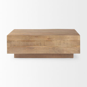 Attleboro Solid Wood Square Coffee Table