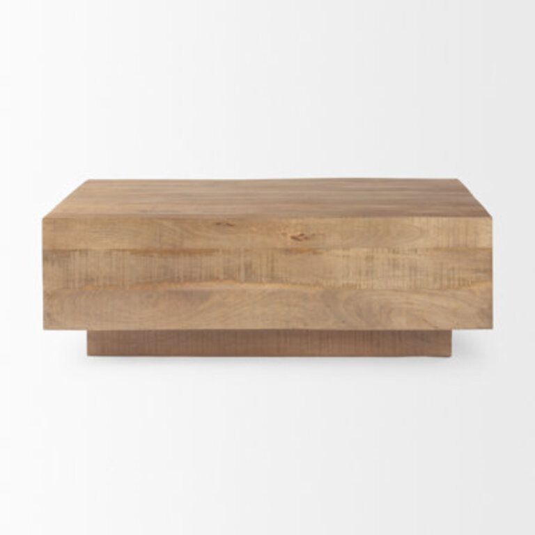 Attleboro Solid Wood Square Coffee Table