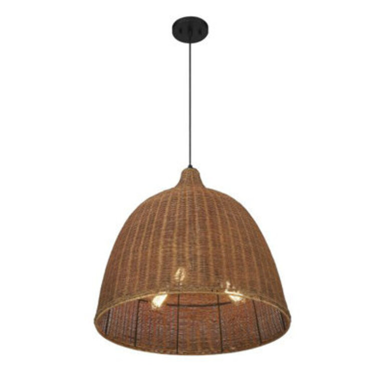 Jolla 3-Light Pendant In Cafe