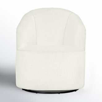 Deryn Upholstered Swivel Barrel Chair