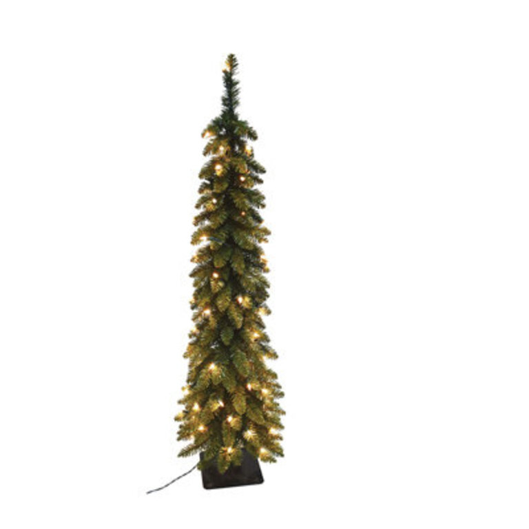 Pencil Slim Green Fir Artificial Christmas Tree