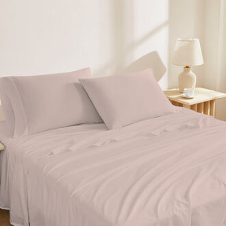 Sustainable Organic 100 Cotton Breathable  Lightweight Deep Pocket Sheet Set