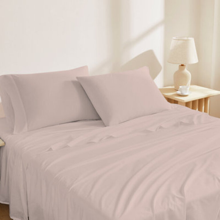 Sustainable Organic 100 Cotton Breathable  Lightweight Deep Pocket Sheet Set