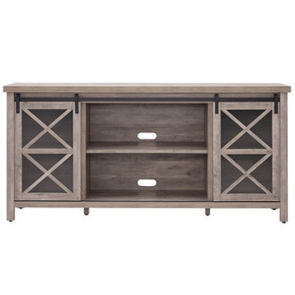 Abhijot TV Stand for TVs up to 78" Colour: Antiqued Grey Oak