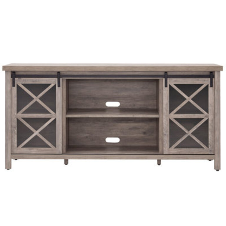 Abhijot TV Stand for TVs up to 78" Colour: Antiqued Grey Oak