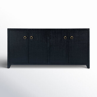 Cleo 70 Wide Raffia Sideboard