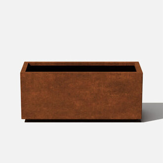 Corten Steel Series Long Box Planter