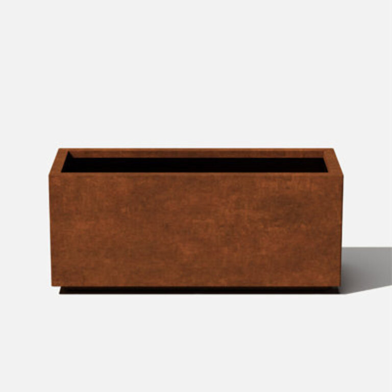 Corten Steel Series Long Box Planter