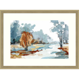 Backroads VI  by Jacqueline Ellens Painting Print