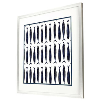 Auretta Fish Pattern II - Single Picture Frame Print