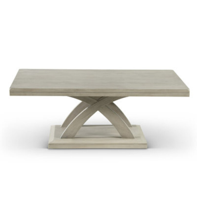 Almeta Cross Legs Coffee Table