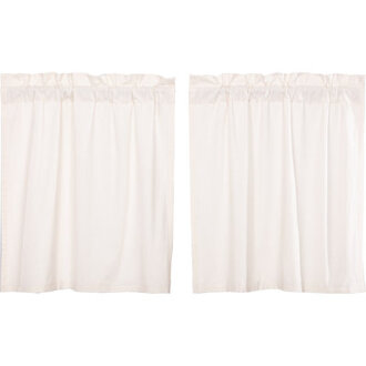 Solid Color Cafe Curtain