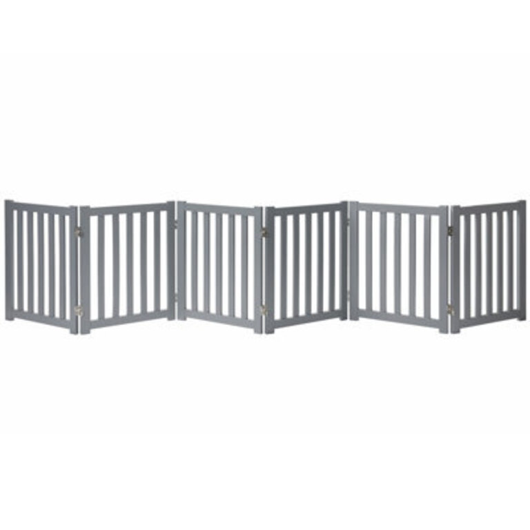 Wooden Free Standing Pet Gate