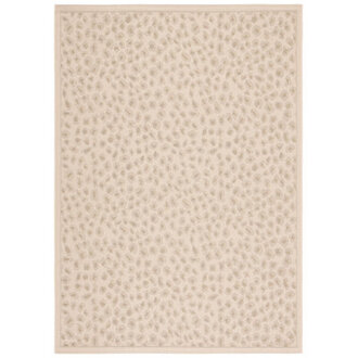 Hughie Animal Print BeigeGold Indoor  Outdoor Area Rug