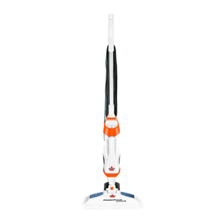 BISSELL PowerFresh Lift-Off Pet Steam Mop Steamer Tile Bathroom Hard Wood Floor Cleaner 1544A Orange