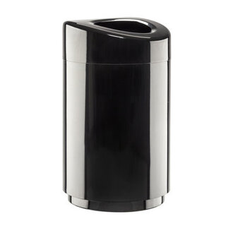 SAFCO Steel Open Top Trash Cans 14 Gallon  30 Gallon