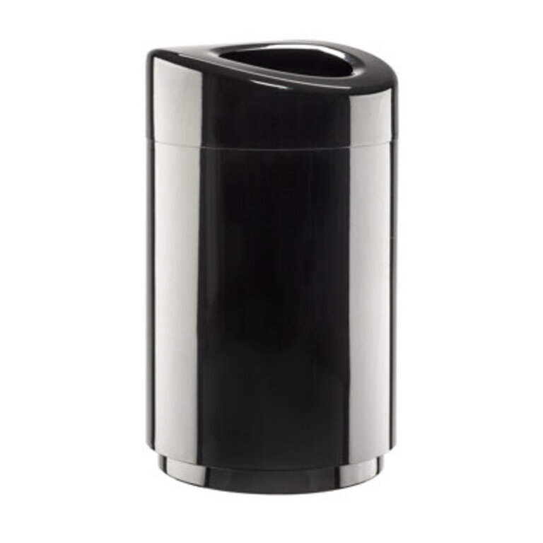 SAFCO Steel Open Top Trash Cans 14 Gallon  30 Gallon
