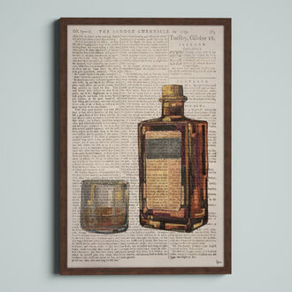 Bourbon Temptation by Eyre Tarner - Picture Frame Print on Paper