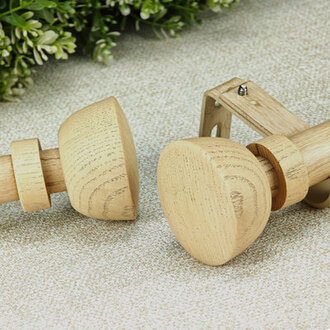 Serenity Iron Adjustable Single Curtain Rod