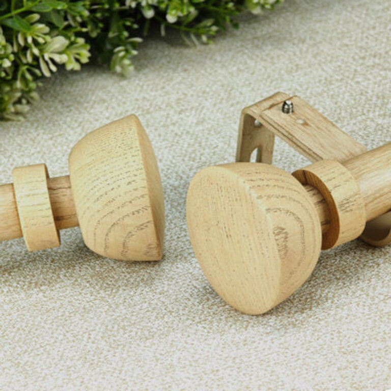 Serenity Iron Adjustable Single Curtain Rod